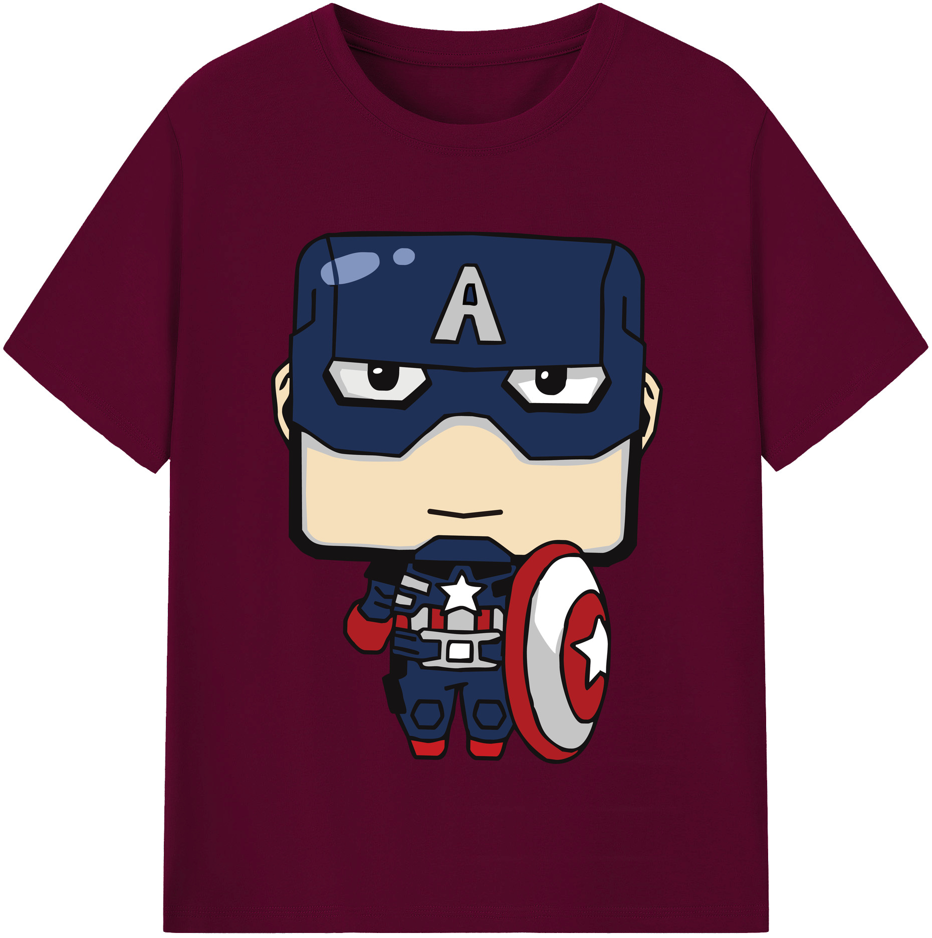 （画像用） アベンジャーズ The Avengers レディースカジュアルプリントTシャツ（綿100％）